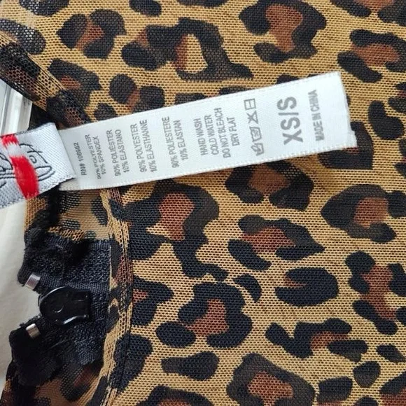 Leopard Print Bodysuit - Picture 6 of 7